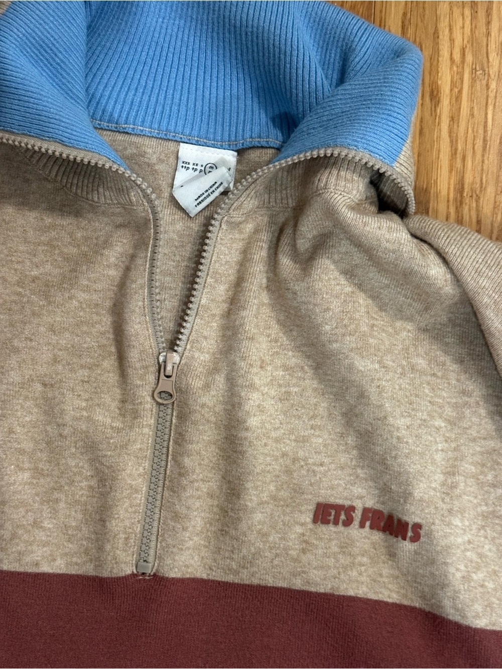 Iets Frans Quarter-Zip Sweater - Picture 2 of 4